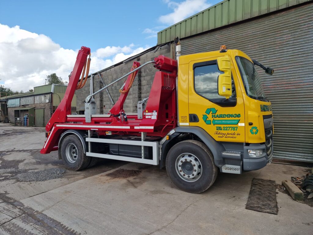 Commercial skips Rossendale – HVS skip wagon