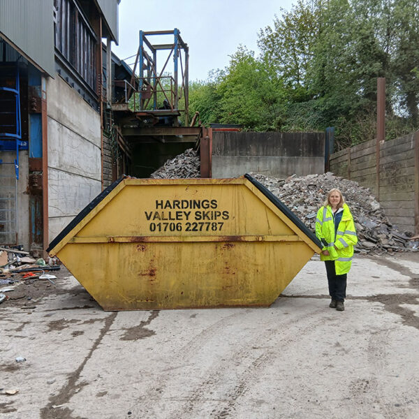 12 yard enclosed maxi skip hire Rossendale